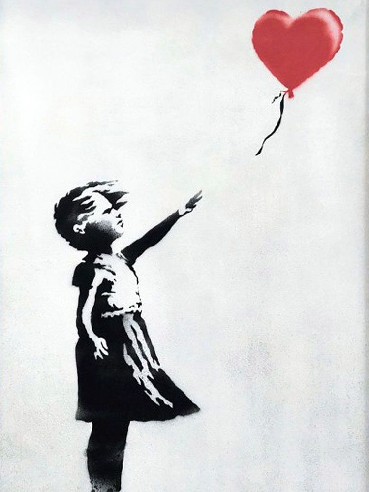 Banksy Painting Street Art