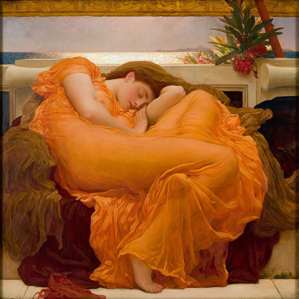 Flaming June: The History Behind the Painting